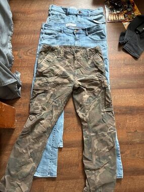 Men's 34x32 Jeans 3 pair